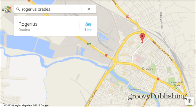 Google Maps Android main