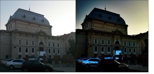 Pro HDR vs normal