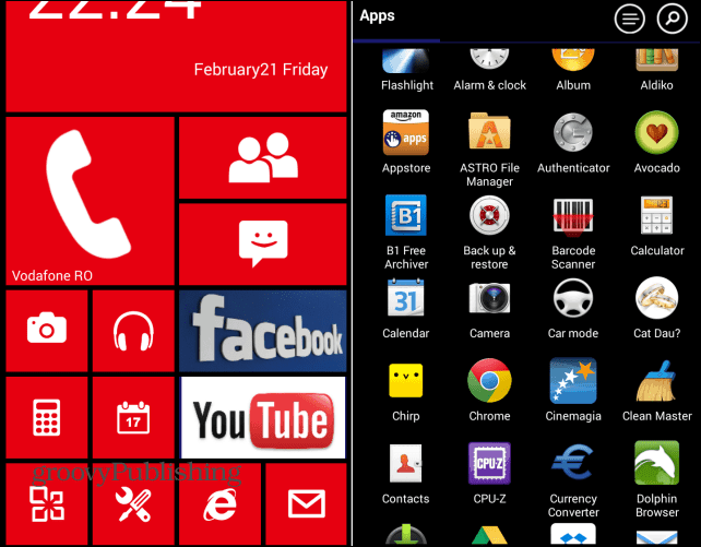 Launcher 8 red