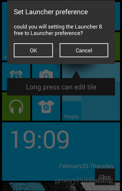 Make Android Look Like Windows Phone with Launcher 8 - 8