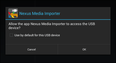 Allow Nexus media importer